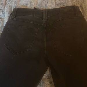 Harley Davidson black slim fight jeans.  Worn twice.  Too tight for me.